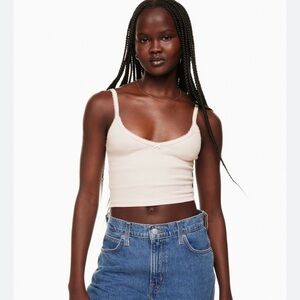 Aritzia Sunday Best Gracie Camisole Top - Mochi Pink
